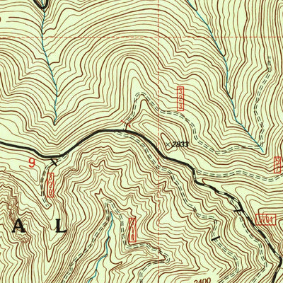 United States Geological Survey Siouxon Peak, WA (1998, 24000-Scale) digital map