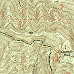 United States Geological Survey Siouxon Peak, WA (1998, 24000-Scale) digital map