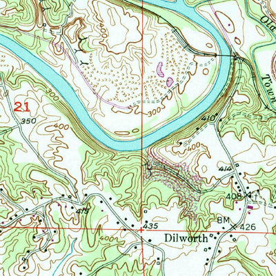 United States Geological Survey Sipsey, AL (1949, 24000-Scale) digital map