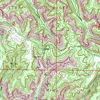 United States Geological Survey Sipsey, AL (1949, 24000-Scale) digital map