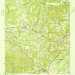United States Geological Survey Sipsey, AL (1951, 24000-Scale) digital map