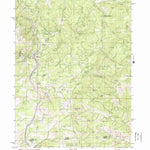 United States Geological Survey Siskiyou Pass, OR-CA (1983, 24000-Scale) digital map
