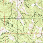 United States Geological Survey Siskiyou Pass, OR-CA (1983, 24000-Scale) digital map