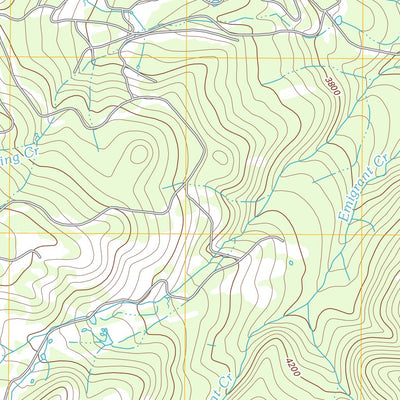 United States Geological Survey Siskiyou Pass, OR-CA (2012, 24000-Scale) digital map