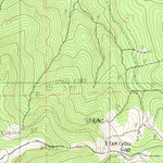 United States Geological Survey Siskiyou Peak, OR-CA (1983, 24000-Scale) digital map