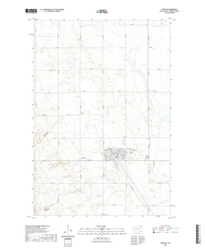 United States Geological Survey Sisseton, SD (2021, 24000-Scale) digital map