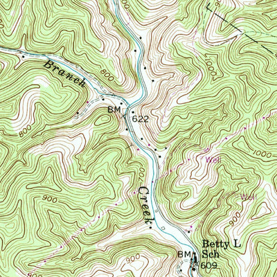 United States Geological Survey Sissonville, WV (1958, 24000-Scale) digital map