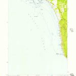 United States Geological Survey Sister Rocks, CA (1956, 24000-Scale) digital map