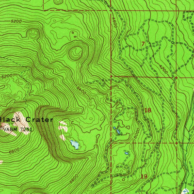 United States Geological Survey Sisters, OR (1959, 62500-Scale) digital map