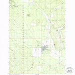 United States Geological Survey Sisters, OR (1988, 24000-Scale) digital map