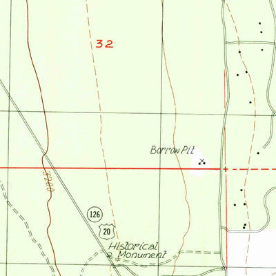 United States Geological Survey Sisters, OR (1988, 24000-Scale) digital map