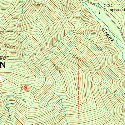 United States Geological Survey Sitdown Mountain, WA (1985, 24000-Scale) digital map