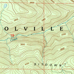 United States Geological Survey Sitdown Mountain, WA (1992, 24000-Scale) digital map