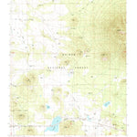 United States Geological Survey Sitgreaves Mountain, AZ (1989, 24000-Scale) digital map