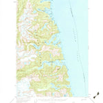 United States Geological Survey Sitka A-3, AK (1951, 63360-Scale) digital map