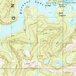 United States Geological Survey Sitka A-3, AK (1951, 63360-Scale) digital map
