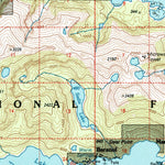 United States Geological Survey Sitka A-3, AK (1996, 63360-Scale) digital map