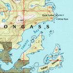 United States Geological Survey Sitka A-3, AK (1996, 63360-Scale) digital map