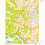 United States Geological Survey Sitka A-4, AK (1954, 63360-Scale) digital map