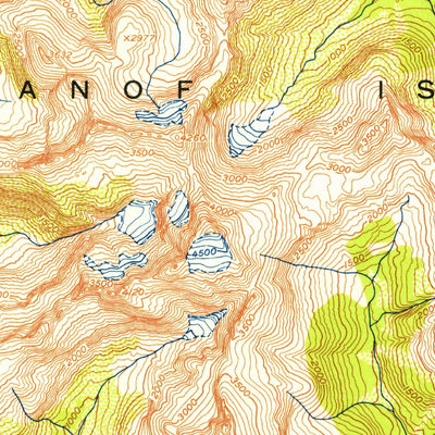 United States Geological Survey Sitka A-4, AK (1954, 63360-Scale) digital map