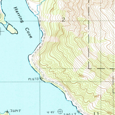 United States Geological Survey Sitka A-4 SW, AK (1987, 25000-Scale) digital map