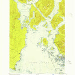 United States Geological Survey Sitka A-5, AK (1948, 63360-Scale) digital map