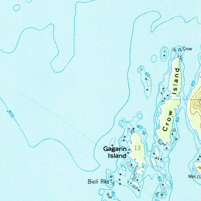 United States Geological Survey Sitka A-5, AK (1951, 63360-Scale) digital map