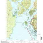 United States Geological Survey Sitka A-5, AK (1996, 63360-Scale) digital map