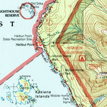 United States Geological Survey Sitka A-5, AK (1996, 63360-Scale) digital map