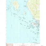 United States Geological Survey Sitka A-5 SE, AK (1987, 25000-Scale) digital map