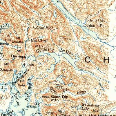 United States Geological Survey Sitka, AK (1952, 250000-Scale) digital map