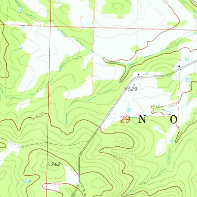 United States Geological Survey Sitka, AR (1968, 24000-Scale) digital map