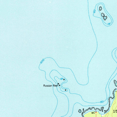 United States Geological Survey Sitka B-2, AK (1951, 63360-Scale) digital map