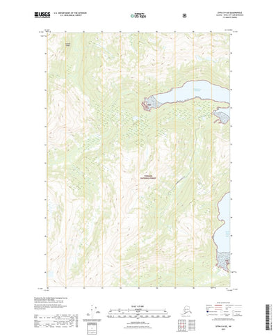 United States Geological Survey Sitka B-4 SE, AK (2021, 25000-Scale) digital map