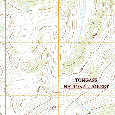 United States Geological Survey Sitka B-4 SE, AK (2021, 25000-Scale) digital map