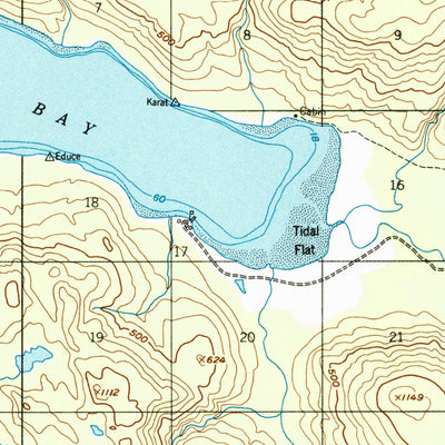 United States Geological Survey Sitka B-5, AK (1948, 63360-Scale) digital map