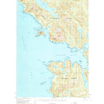 United States Geological Survey Sitka B-6, AK (1951, 63360-Scale) digital map