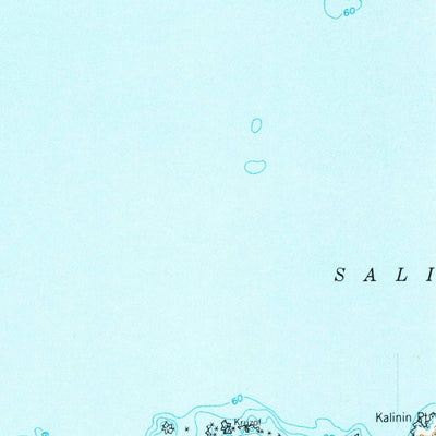 United States Geological Survey Sitka B-6, AK (1951, 63360-Scale) digital map