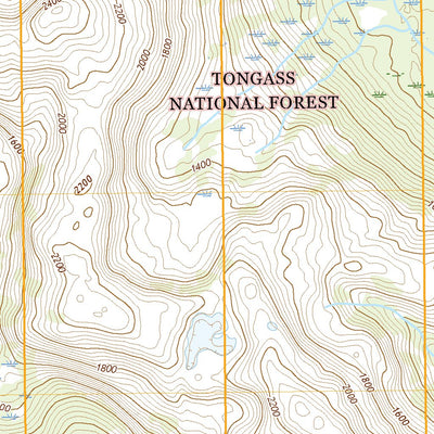 United States Geological Survey Sitka B-6 NE, AK (2021, 25000-Scale) digital map