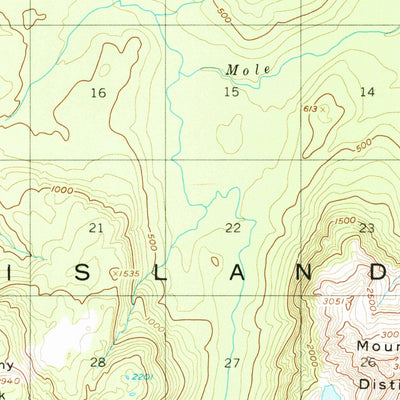 United States Geological Survey Sitka C-1, AK (1951, 63360-Scale) digital map