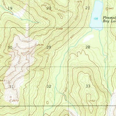 United States Geological Survey Sitka C-1, AK (1951, 63360-Scale) digital map