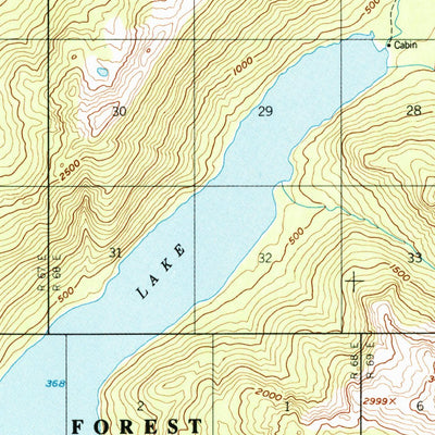 United States Geological Survey Sitka C-2, AK (1951, 63360-Scale) digital map