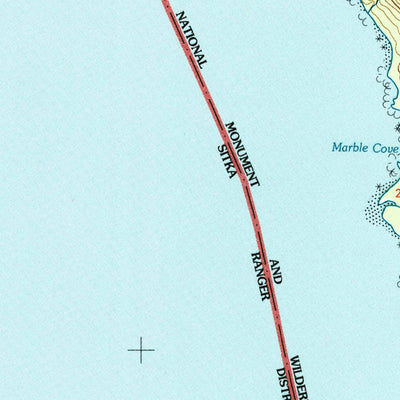 United States Geological Survey Sitka C-3, AK (1997, 63360-Scale) digital map