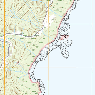 United States Geological Survey Sitka C-3 NW, AK (2021, 25000-Scale) digital map