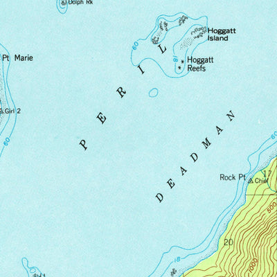 United States Geological Survey Sitka C-5, AK (1951, 63360-Scale) digital map