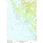 United States Geological Survey Sitka C-7, AK (1951, 63360-Scale) digital map