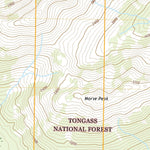 United States Geological Survey Sitka D-1 SE, AK (2021, 25000-Scale) digital map