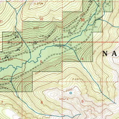 United States Geological Survey Sitka D-2, AK (1997, 63360-Scale) digital map