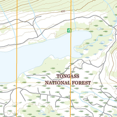 United States Geological Survey Sitka D-2 SW, AK (2021, 25000-Scale) digital map