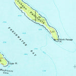 United States Geological Survey Sitka D-3, AK (1951, 63360-Scale) digital map